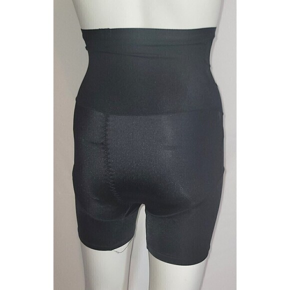 Black Breathable Compression High Waist Thigh Slimmer Shapewear Size M - Picture 4 of 9